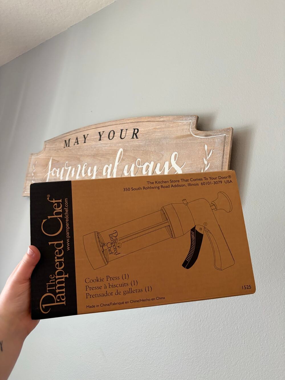 NIB The Pampered Chef Cookie Press
